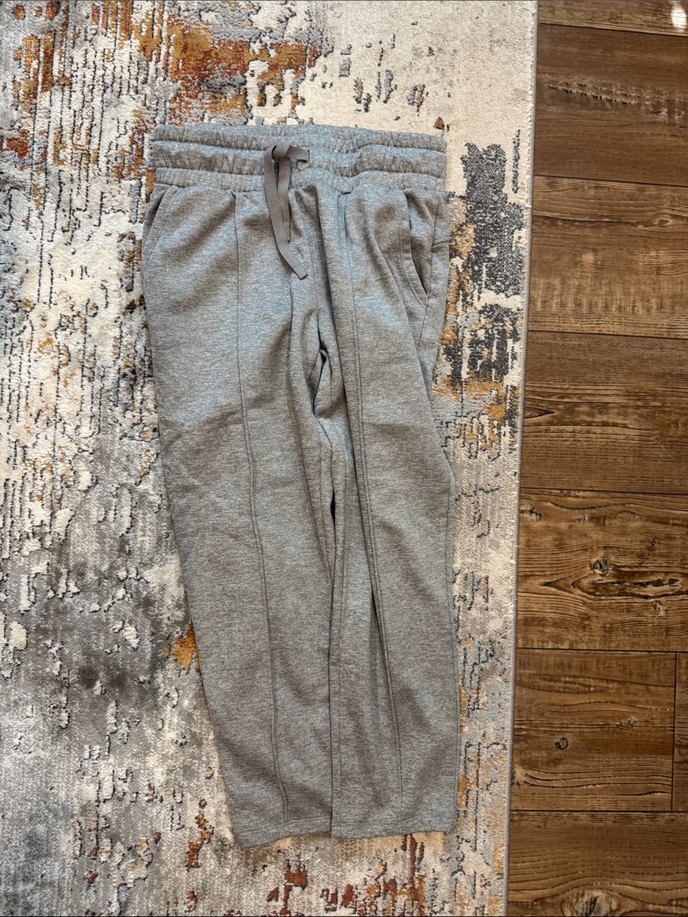 Xersion Light Gray Drawstring Jogger Pants